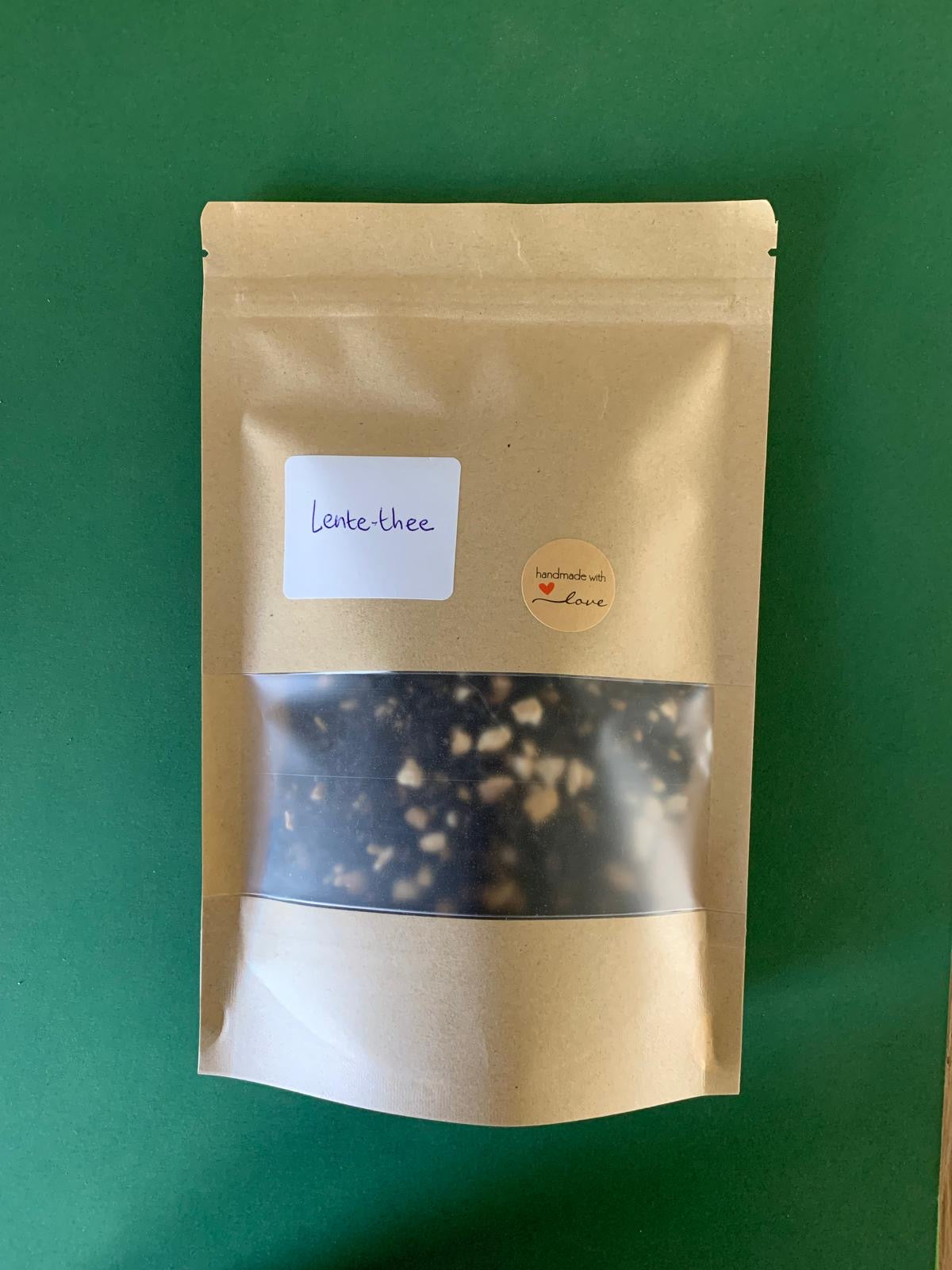 Grote luxe RVS theezeef met handvat