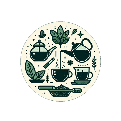 Grote luxe RVS theezeef met handvat