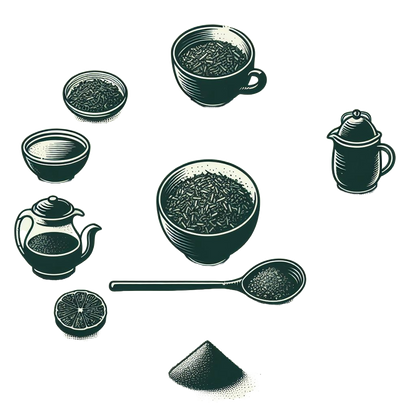 Grote luxe RVS theezeef met handvat